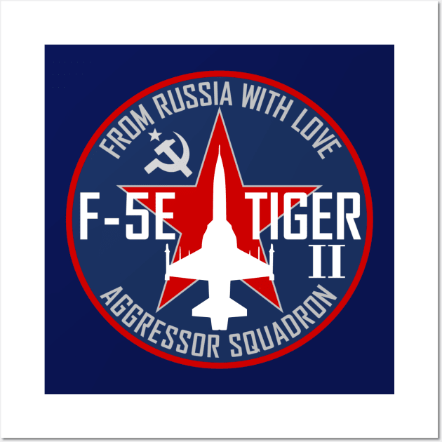 F-5E Tiger 2 Aggressor Wall Art by TCP